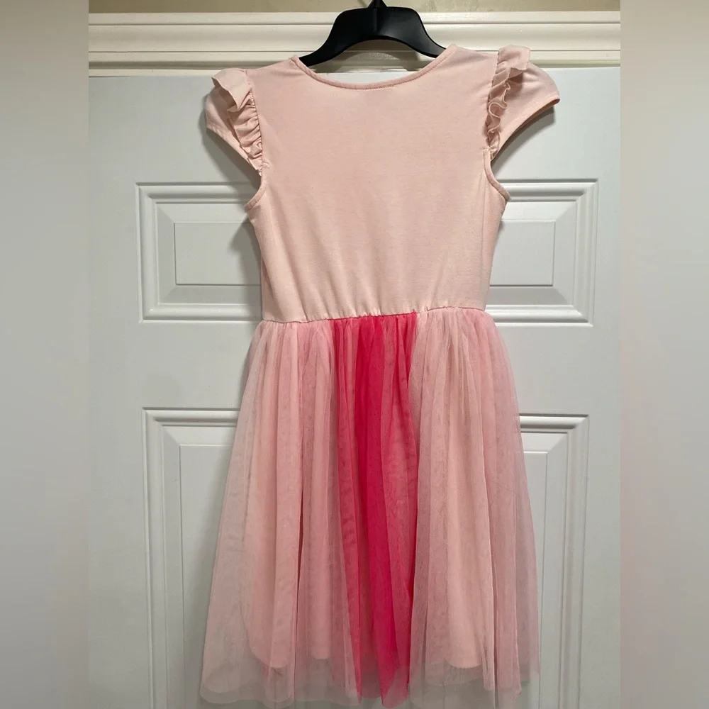 Unicorn Dress with Pink Tulle Size 12 Girls